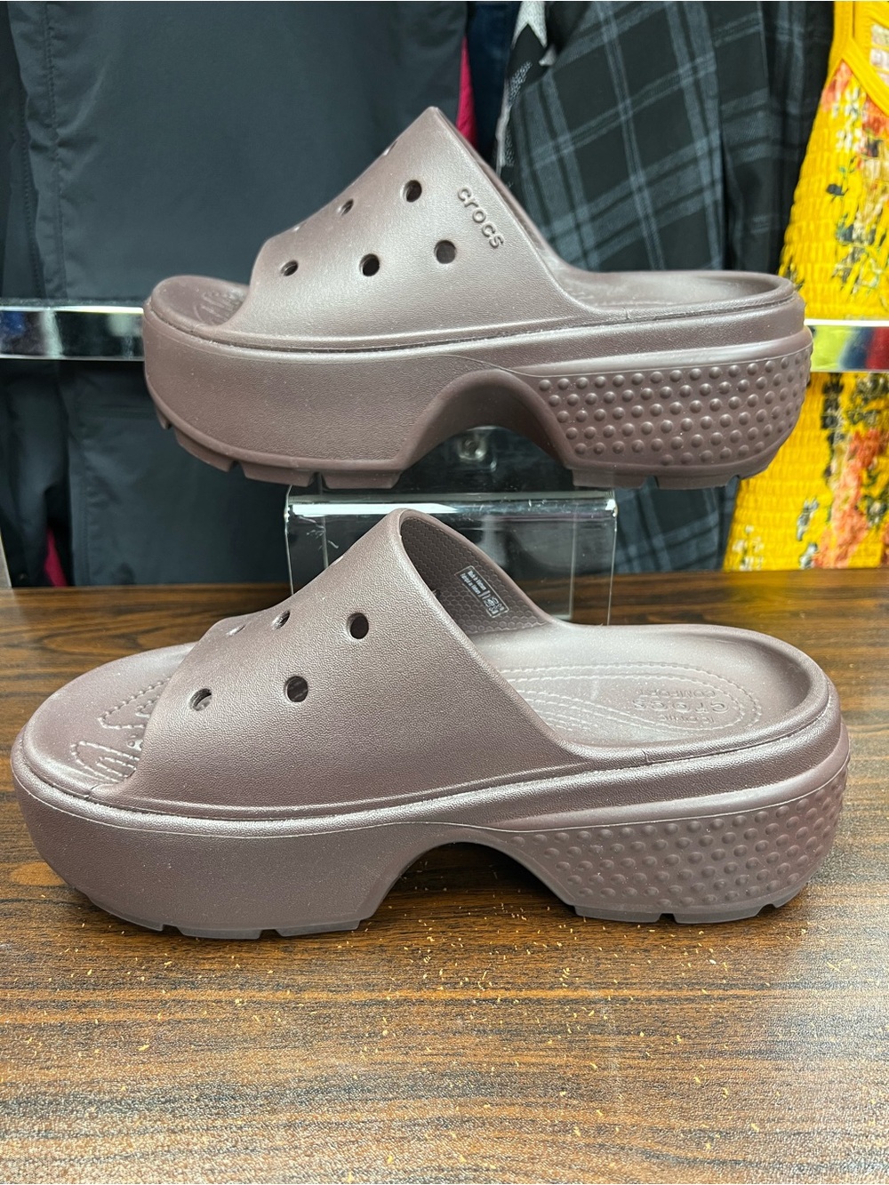 Crocs Stomp Slides - Size 7